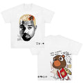 Kanye West - White Reversed Graphics T-shirt