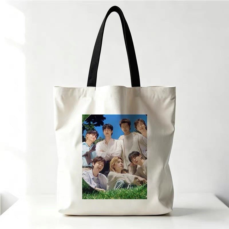BTS - Kawai Group Picture Tote Bag